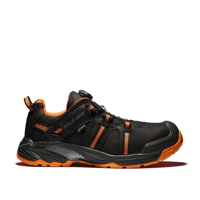 Solid Gear Hydra Skyddssko GTX, svart/orange, glasfiberhätta 36