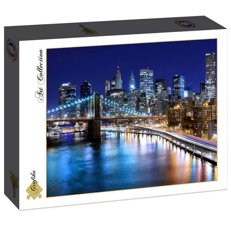 Art Pussel – New York på natten 2000 bitar