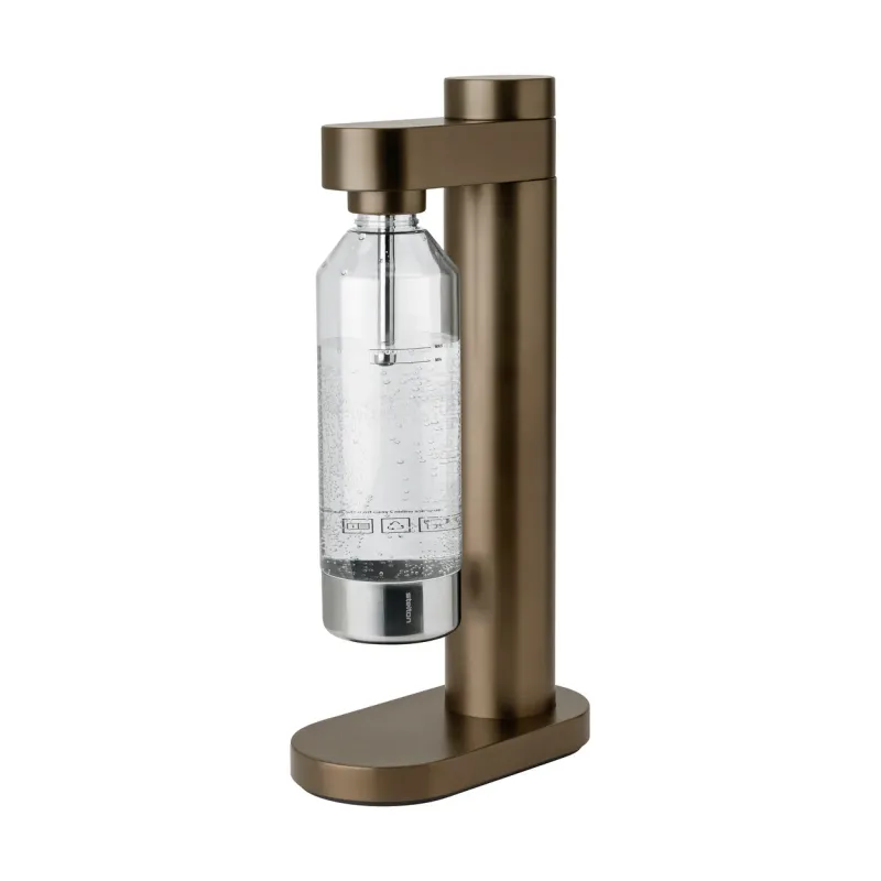Stelton Kolsyremaskin, brown metallic