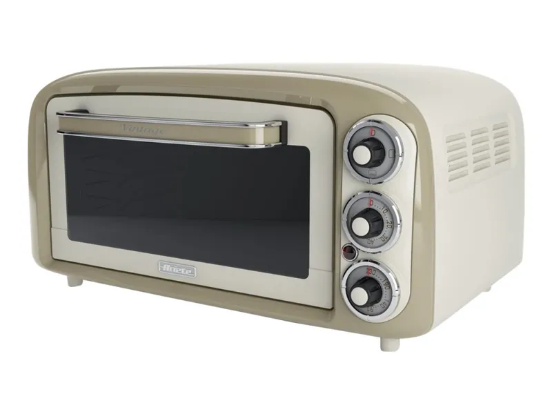 Ariete Vintage 979 - Elektrisk ugn - 18 liter - 1,4 kW - beige