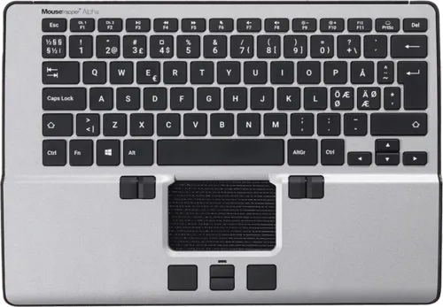 Mousetrapper Alpha - Tangentbord - Nordisk - Silver