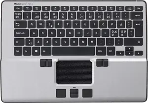 Mousetrapper Alpha - Tangentbord - Nordisk - Silver