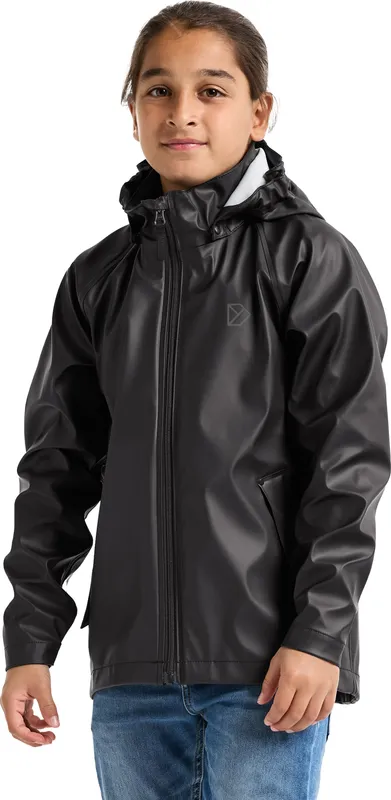 Didriksons Hepta Regnjacka, Black, 160