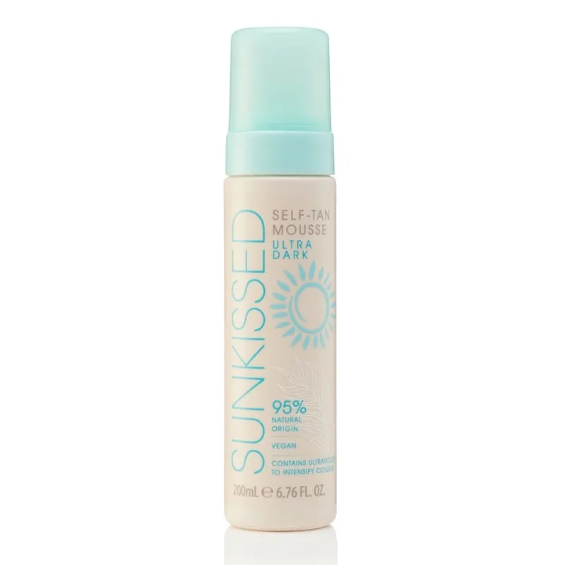 Sunkissed Self Tan Mousse Ultra Dark 200 ml