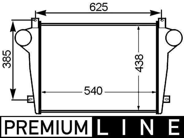 MAHLE CFF 158 000P Kylfläkt