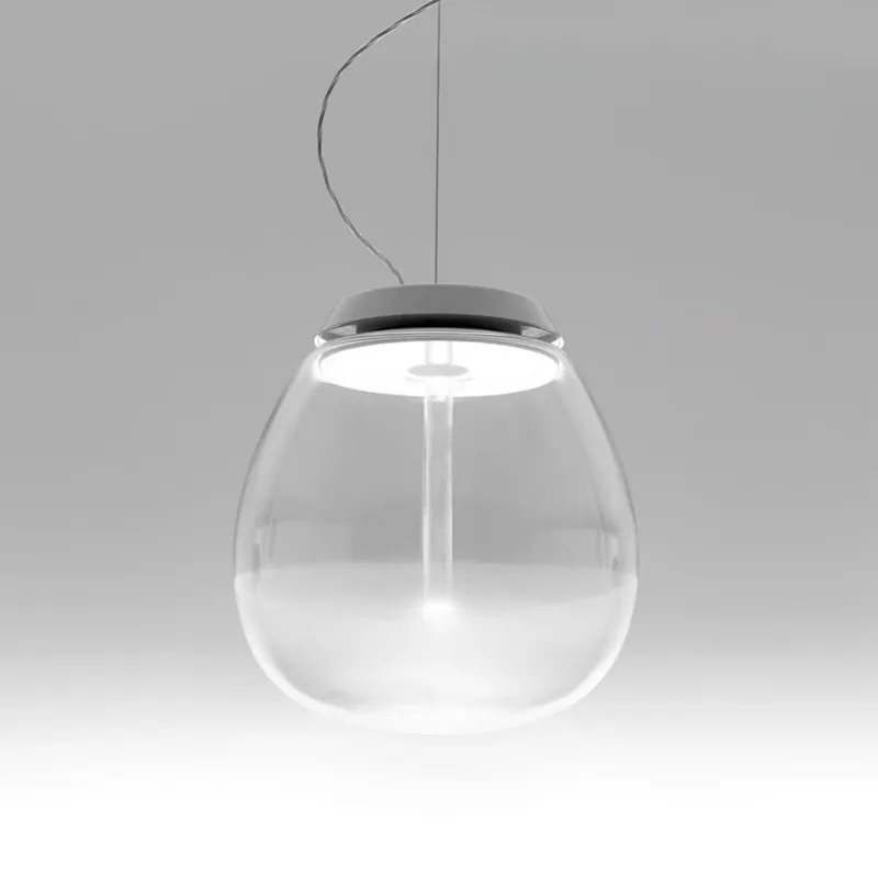 Empatia 16 LED S pendellampa – Artemide – Vardagsrum – Design – Glas – Med en ljuskälla