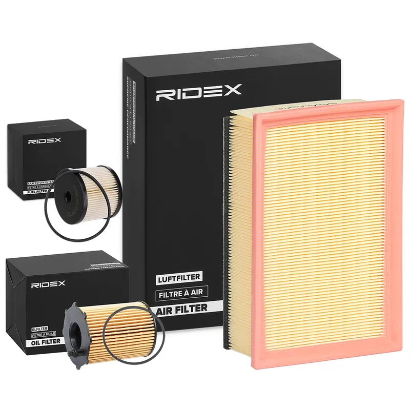 Filtersats RIDEX 4055F22858