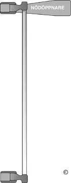 ASSA 150068 Nödöppnare