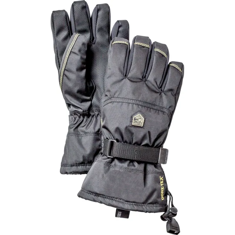 Hestra Juniors’ Gore-Tex Gauntlet Black (#7773)