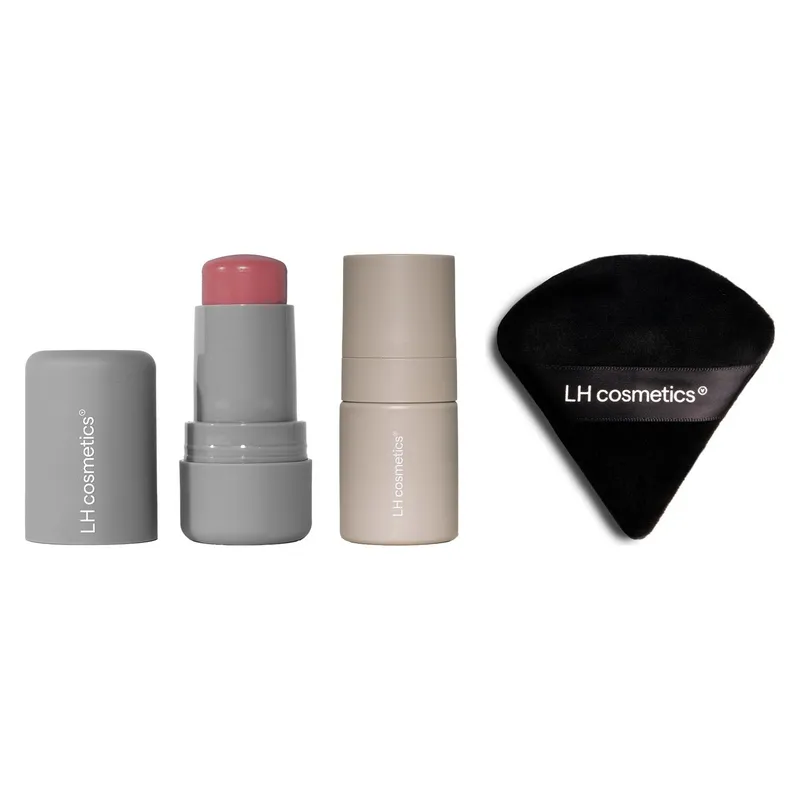 LH cosmetics Artist’s Essentials Set Artistick Muse 5.8g, Setting Spray 30ml, Powder Puff