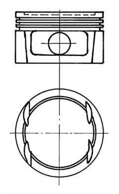 Kolv Kolbenschmidt 91023710