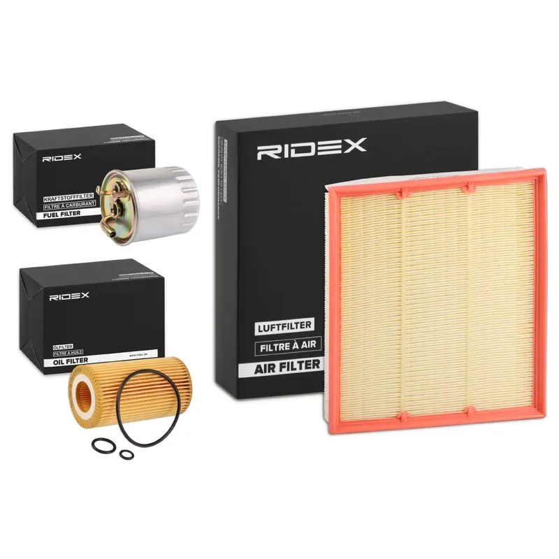 Filtersats RIDEX 4055F22875