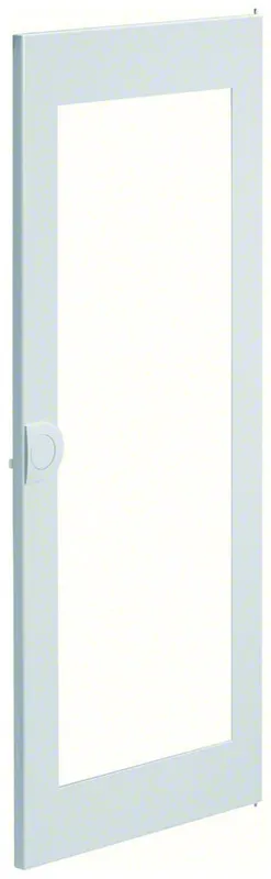 Hager VZ134N Dörr med plexiglasruta, vit 4 rader
