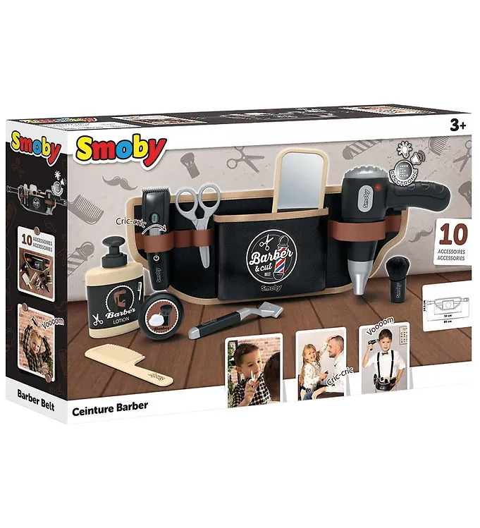 Smoby Rakset – Barberbälte – 10 Delar