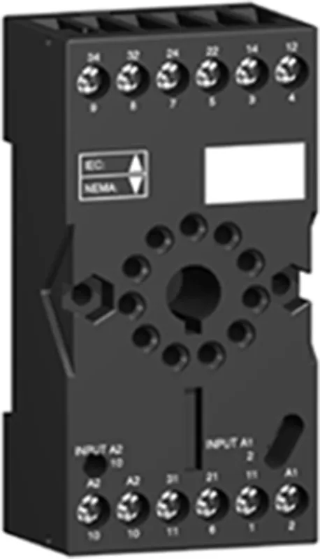 Schneider Electric Socket 11-pole without module plate for RUM3 relay