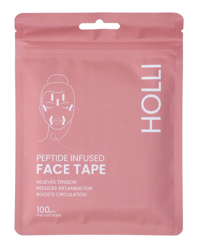 HOLLI Peptide Infused Face Tape Kit 100 st