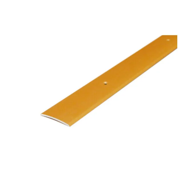 SKARVLIST 40MM SLÄT GULD 300CM INKLUSIVE SKRUV | Beijerbygg Byggmaterial