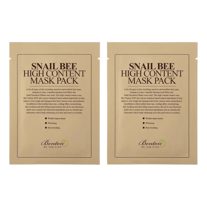 Benton Snail Bee High Content Mask Pack 20 g