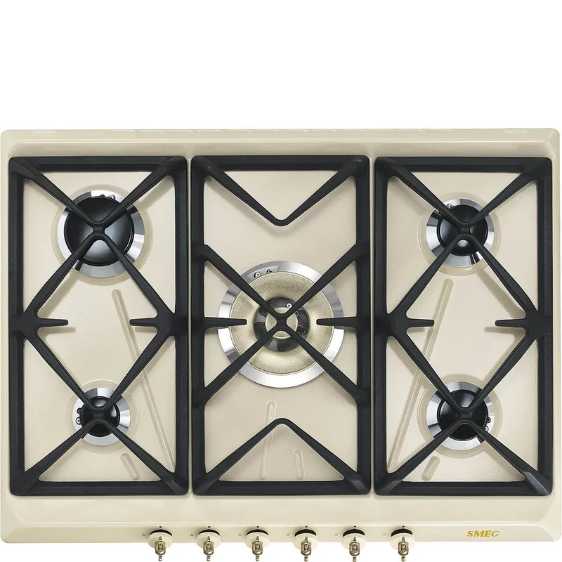 Smeg Coloniale Colonial Gashäll 70cm SRV876POGH (kräm)
