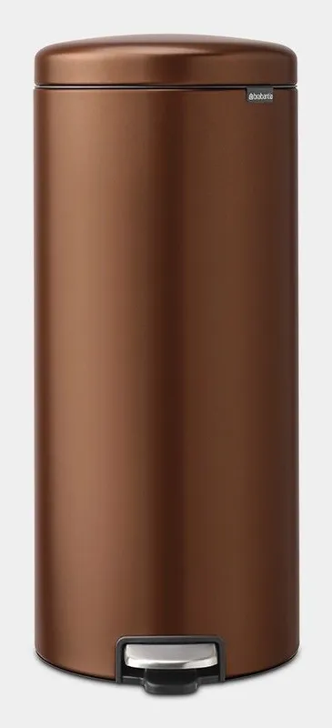Brabantia NewIcon pedalhink 30 liter, warm bronze