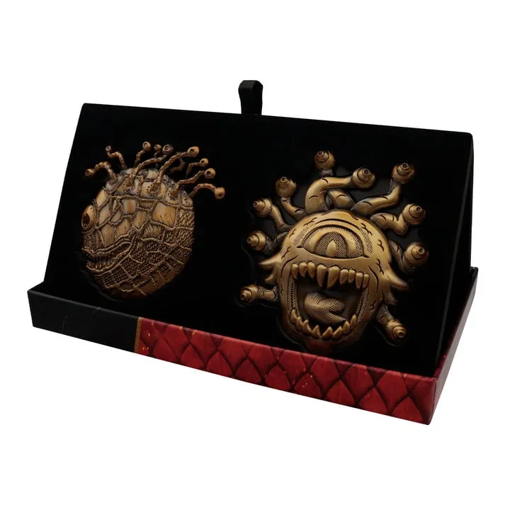 FaNaTtik Dungeons & Dragons 50th Anniversary Beholder Twin Medallion Set