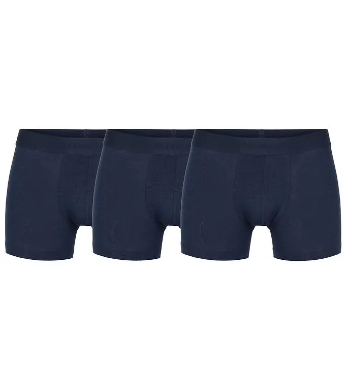 JBS Boxershorts - 3-pack - Bambu - Marinblå