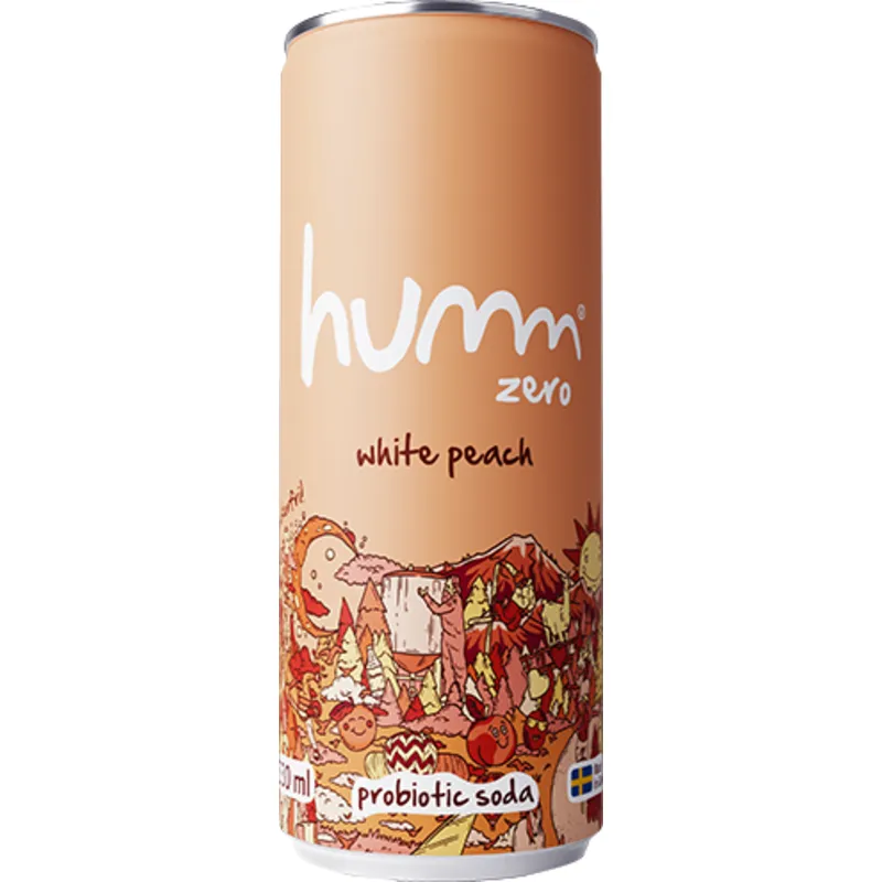 Humm Kombucha Humm Zero White Peach 330 ml
