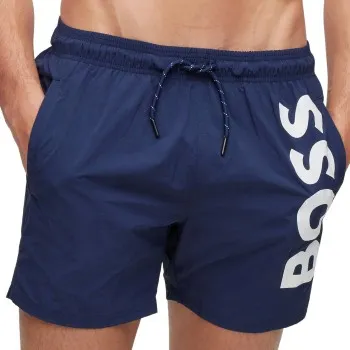 BOSS Badbyxor Octopus Swimshort Marin polyamid Medium Herr
