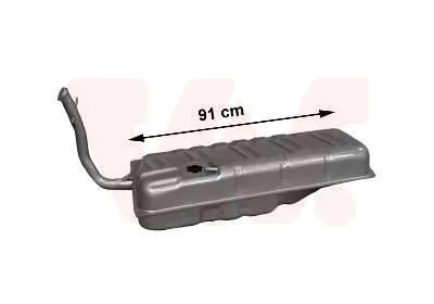 Bränsletank VAN WEZEL 5820083