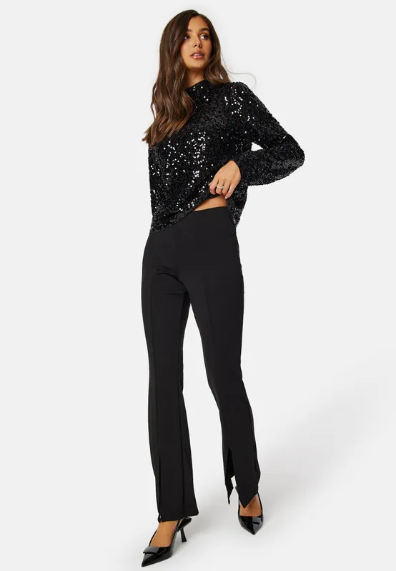 Nikki slit trousers