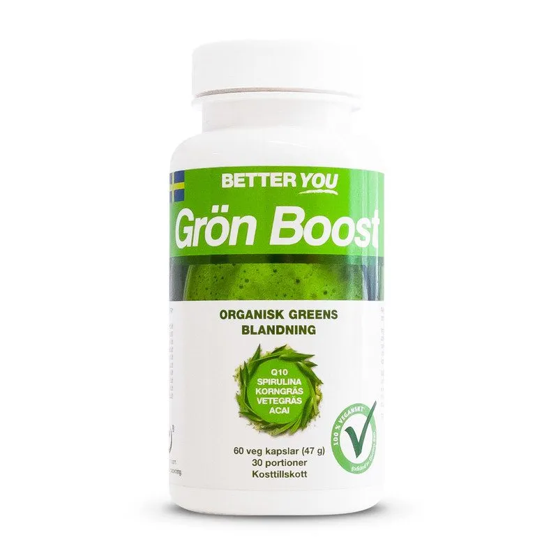BETTER YOU Better You Grön Boost Kapslar 60 kaps