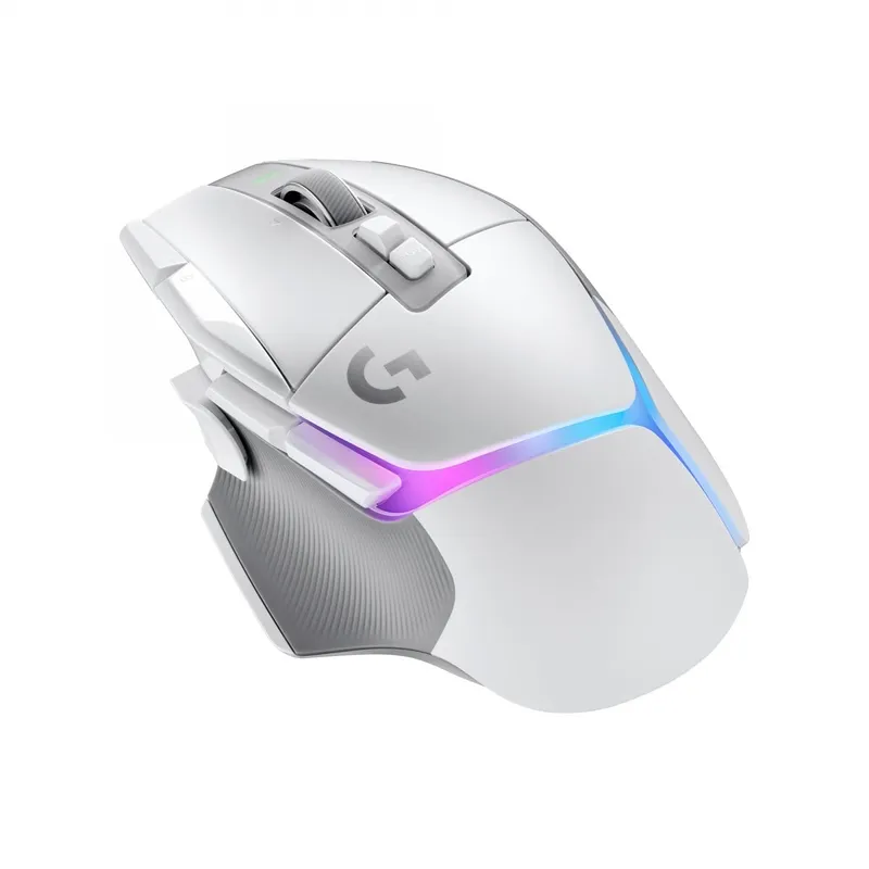 Logitech G502 X Plus Wireless - Gamingmus - Optic - 13 knappar - Vit