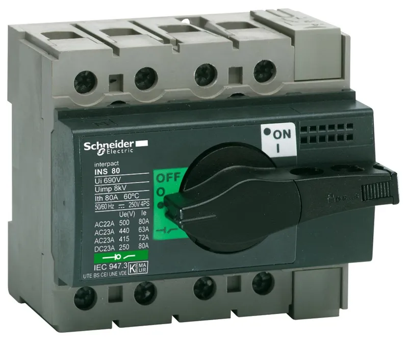 Schneider Electric 28903 Lastbrytare 4 poler 63A
