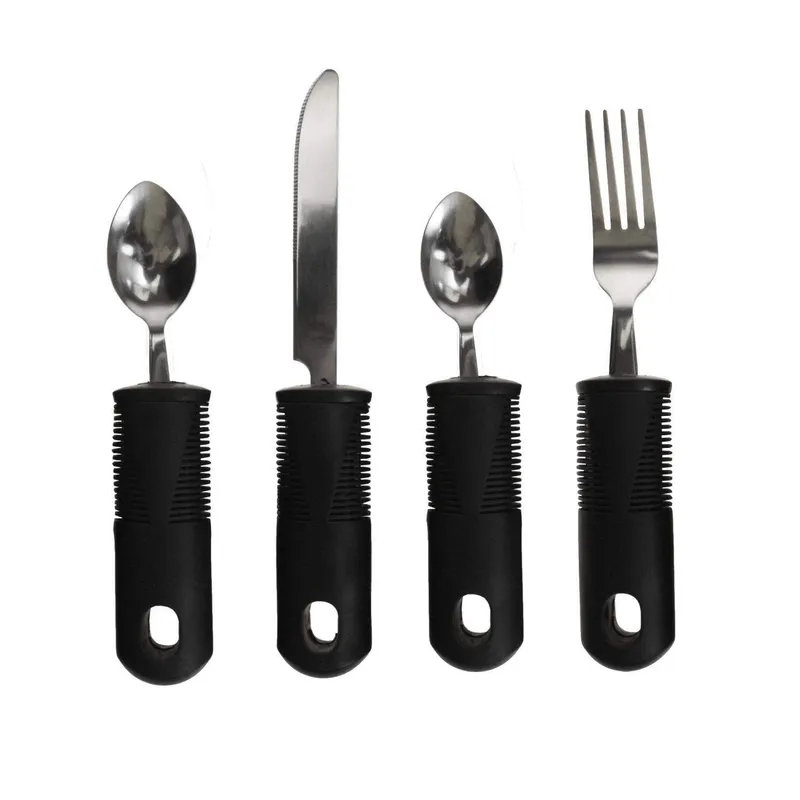 Ergonomiska Bestick - 4 Delar