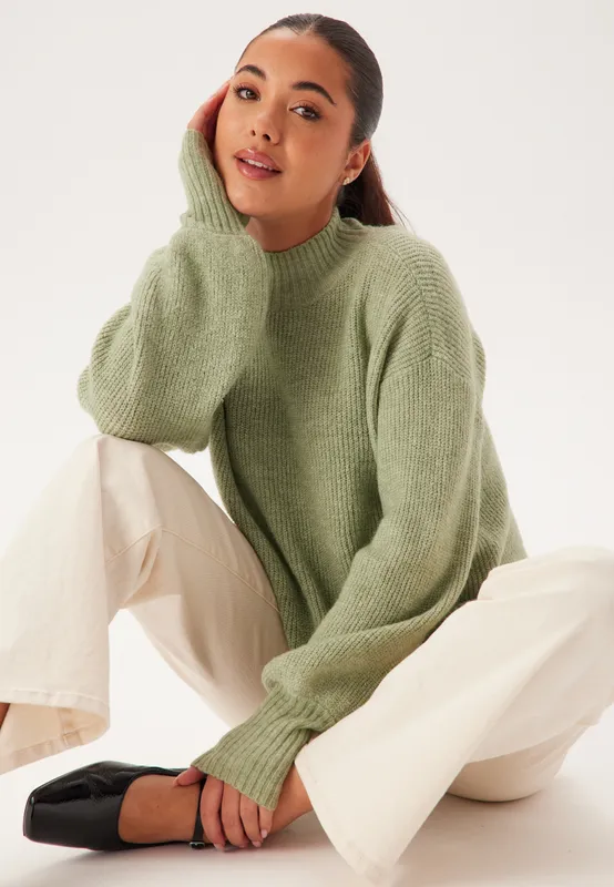 Turtleneck Knitted Sweater (#5237)