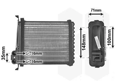 Värmepaket VAN WEZEL 59006085