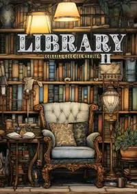 Library Coloring Book for Adults Vol. 2