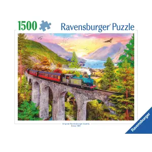 Pussel Autumn Viaduct 1500 bitar, Ravensburger
