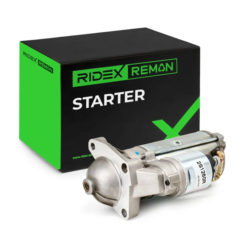 Startmotor RIDEX REMAN 2S1260R