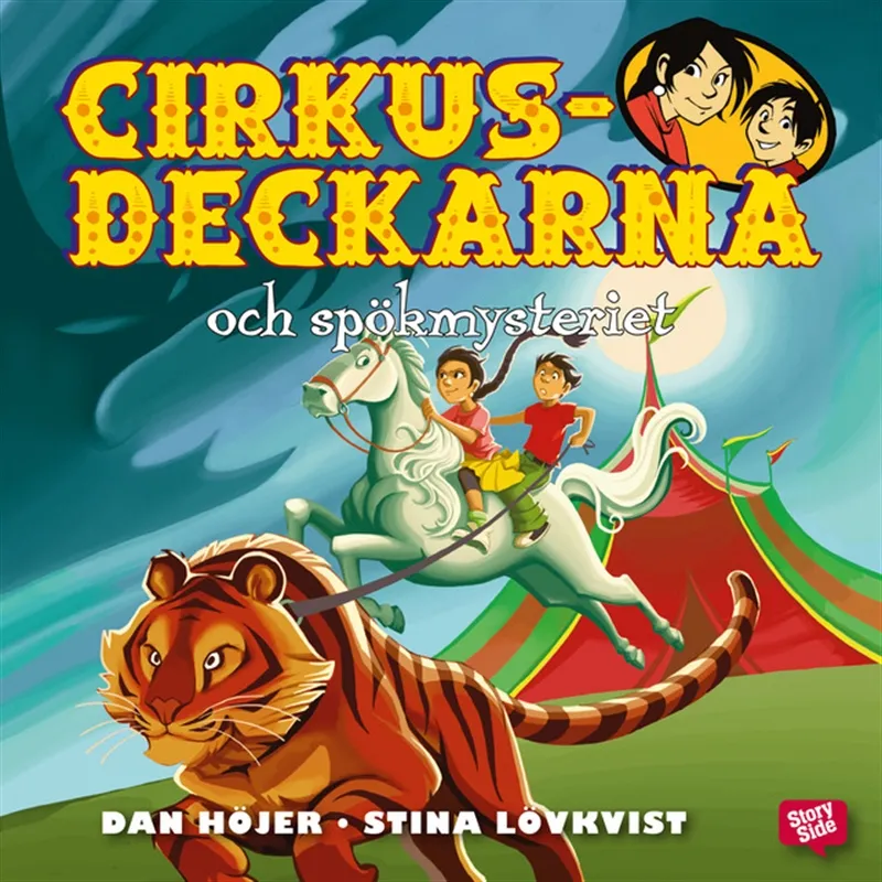 Cirkusdeckarna och spökmysteriet, Ljudbok