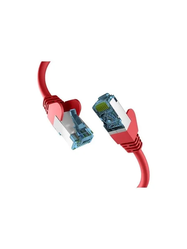 M-CAB EFB-Elektronik patch cable - 10 m - red - Röd - 10m