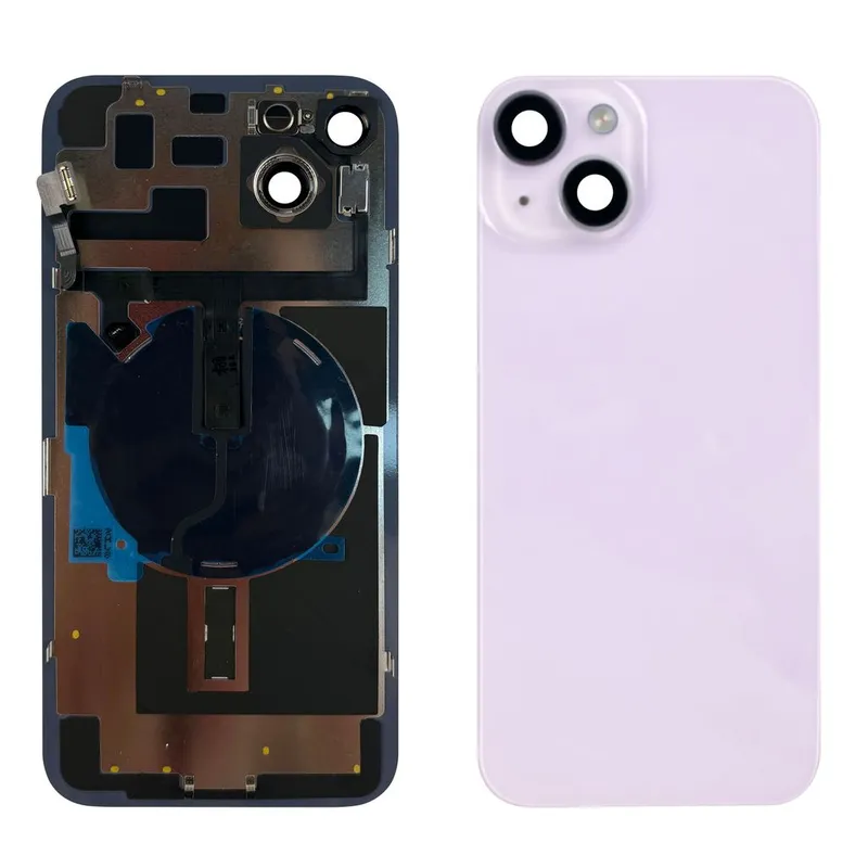 iPhone 14 Plus Baksida med Smådelar (utan logga) – Lila