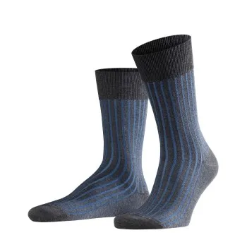 Falke Strumpor Shadow Antracit bomull Strl 43/44 Herr