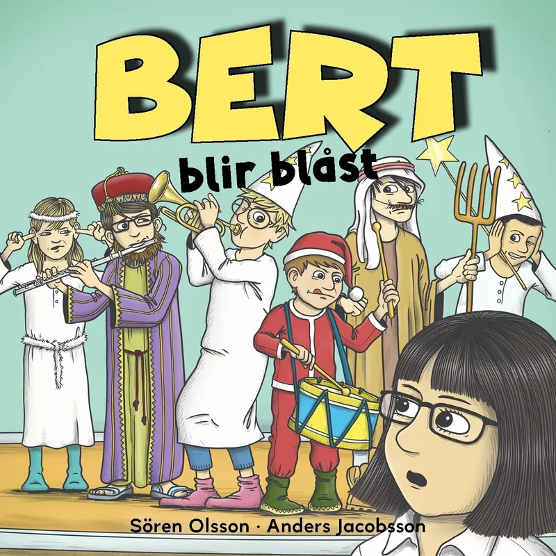 Bert blir blåst, Ljudbok