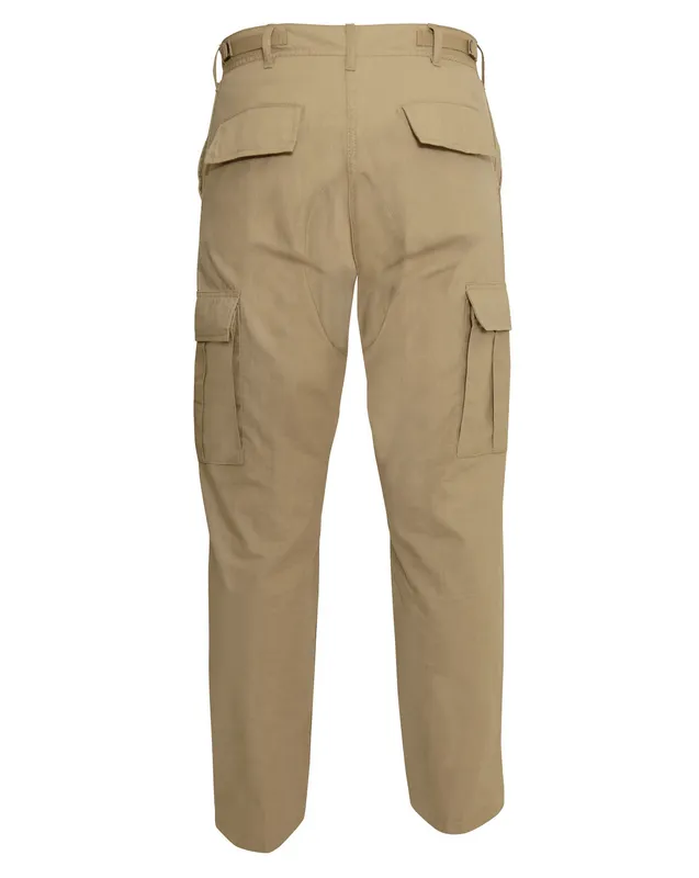 Rothco BDU Byxor i Rip-Stop Beige (#4203)