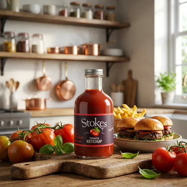 Stokes - Tomatketchup 580 g