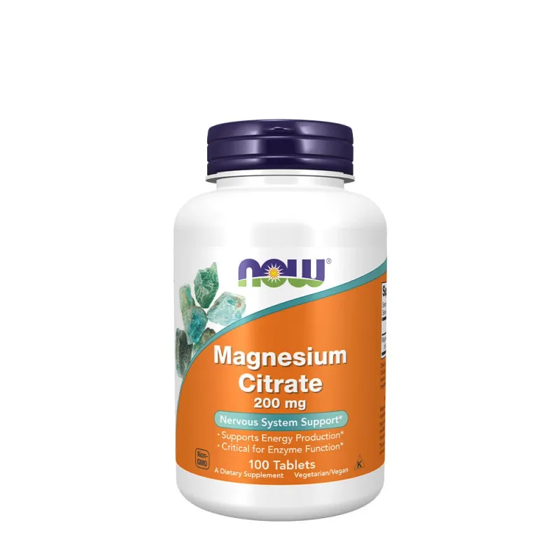 NOW - Magnesiumcitrat, 200 mg