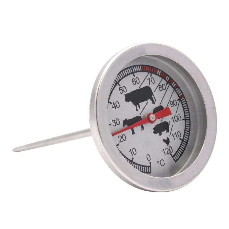 Köttermometer – Rostfritt Stål och Glas