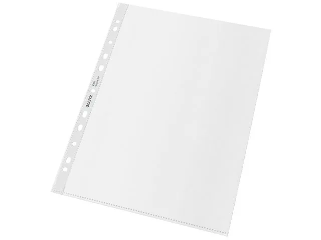 Plastficka Leitz Recycle A4 klar präglad 100st