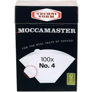 Pappersfilter för Moccamaster Nr.4 kaffebryggare
